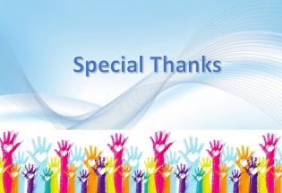 Special Thanks